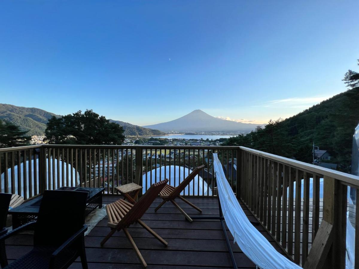 Hotel Mt.Fujiグランピングテラス　嶺乃華 Fujikawaguchiko Zewnętrze zdjęcie